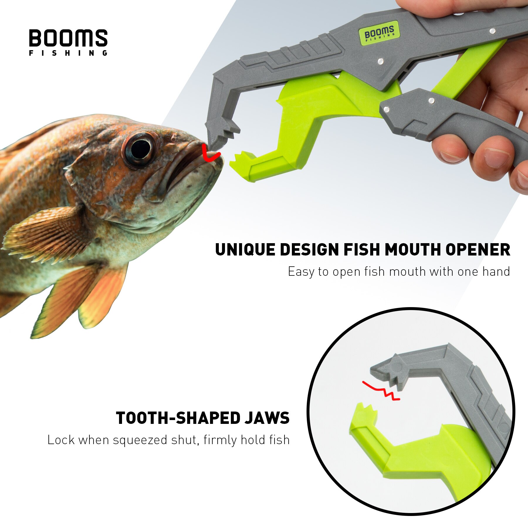 Booms Fishing G05 Fish Gripper - огляд і ціна Fishing Hook Sharpener